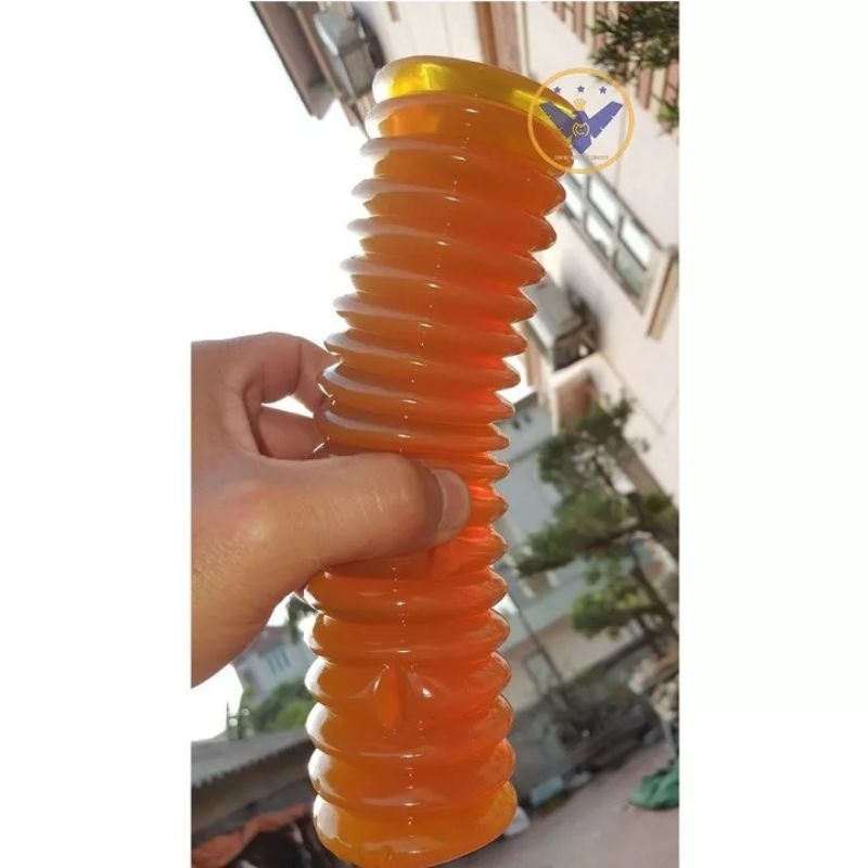 Mỡ sâu, mỡ bò bôi trơn chịu nhiệt đóng chai dạng con sâu Grease Lithium Crystal NLGI3