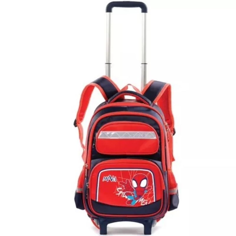 Balo Học Sinh Cần Kéo MrVui 866 -Bé Lớp 2-Lớp 5 -Bảo hành chính hãng 2năm