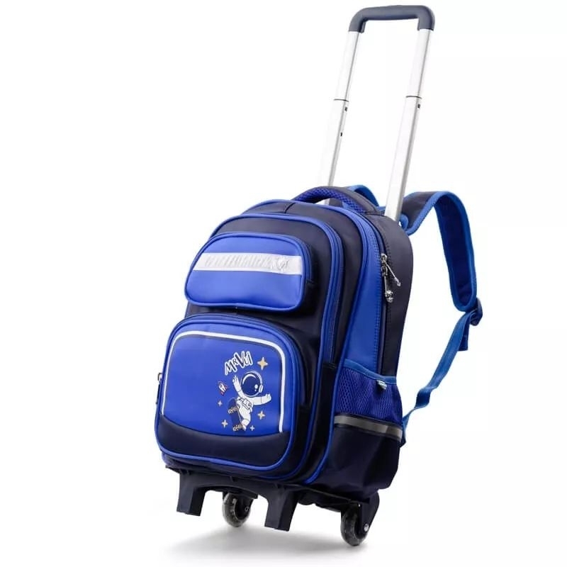 Balo Học Sinh Cần Kéo MrVui 866 -Bé Lớp 2-Lớp 5 -Bảo hành chính hãng 2năm