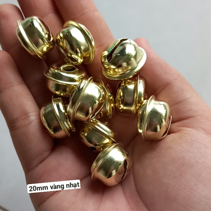 10 chuông lục lạc  16mm 17mm 18mm 20mm 26mm  cho chó mèo, thú cưng