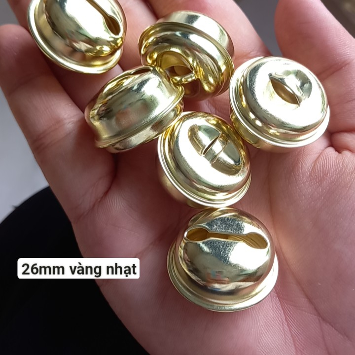10 chuông lục lạc  16mm 17mm 18mm 20mm 26mm  cho chó mèo, thú cưng