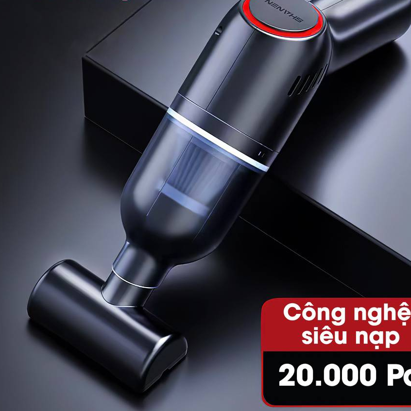 Máy Hút Bụi Cầm Tay Đa Năng SHANE Máy Hút Bụi Ô Tô Nhà Ở Không Dây Tiện Dụng