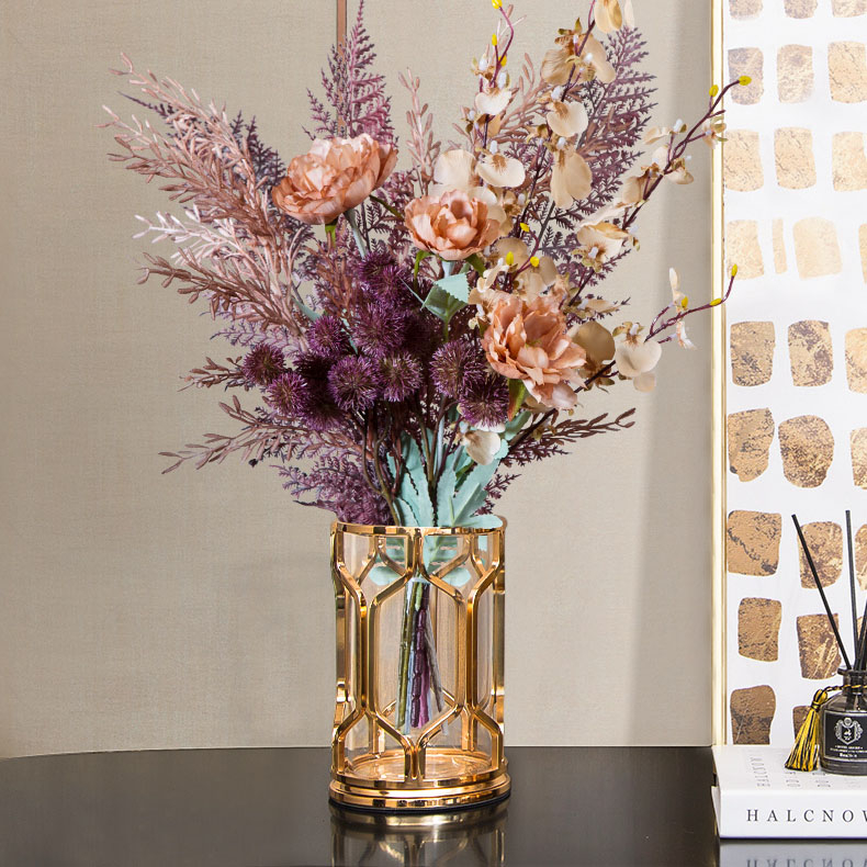 Bình Hoa Thủy Tinh Sang Trọng Trang Trí Nội Thất Đồ trang trí phòng khách đặt bàn | BigBuy360 - bigbuy360.vn