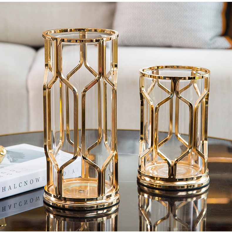 Bình Hoa Thủy Tinh Sang Trọng Trang Trí Nội Thất Đồ trang trí phòng khách đặt bàn | BigBuy360 - bigbuy360.vn