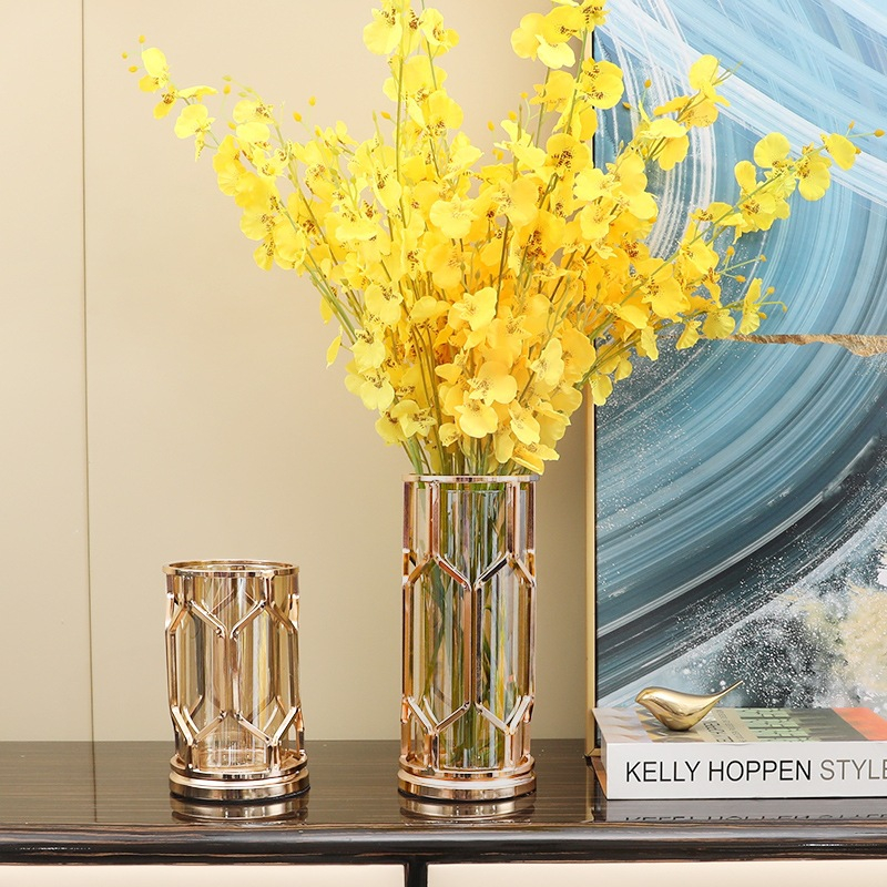 Bình Hoa Thủy Tinh Sang Trọng Trang Trí Nội Thất Đồ trang trí phòng khách đặt bàn | BigBuy360 - bigbuy360.vn
