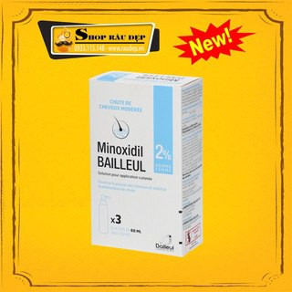  Dung Dịch Mọc Tóc, Chân Mày Bailleul Minoxidil 5% và Bailleul Minoxidil 2%