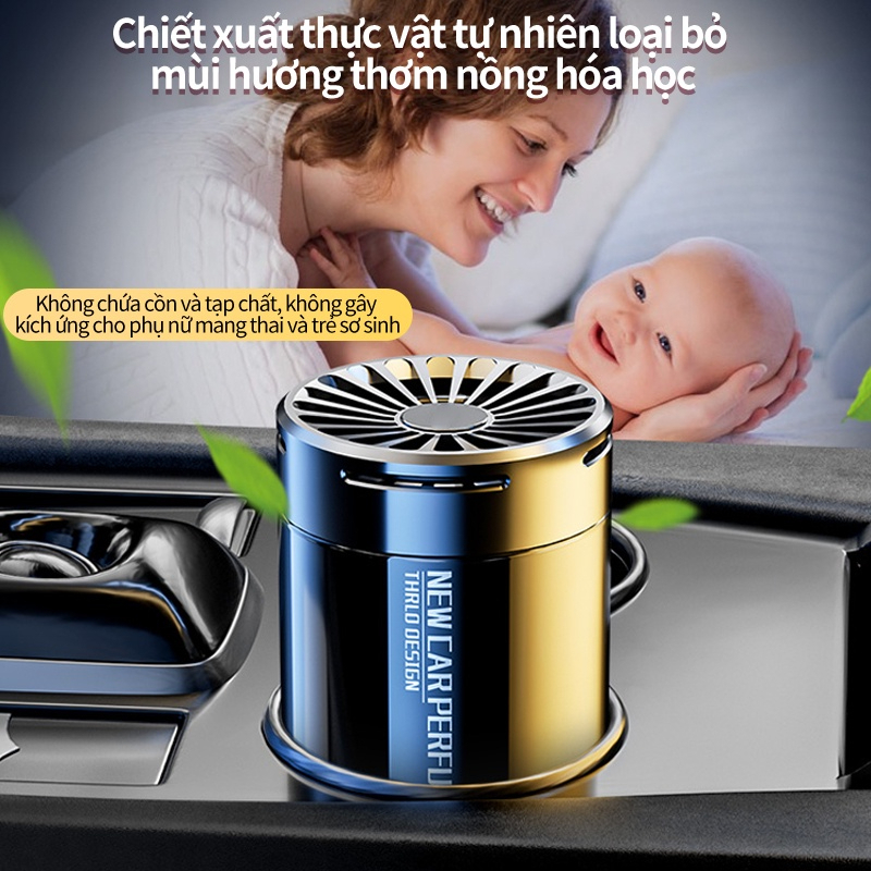 Nước hoa ô tô khử mùi kháng khuẩn , Sáp thơm ô tô tinh dầu để xe hơi NH02 | BigBuy360 - bigbuy360.vn