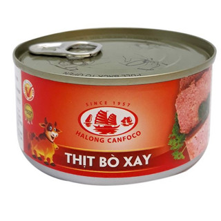 Thịt bò xay hạ long 170g - đồ hộp hạ long