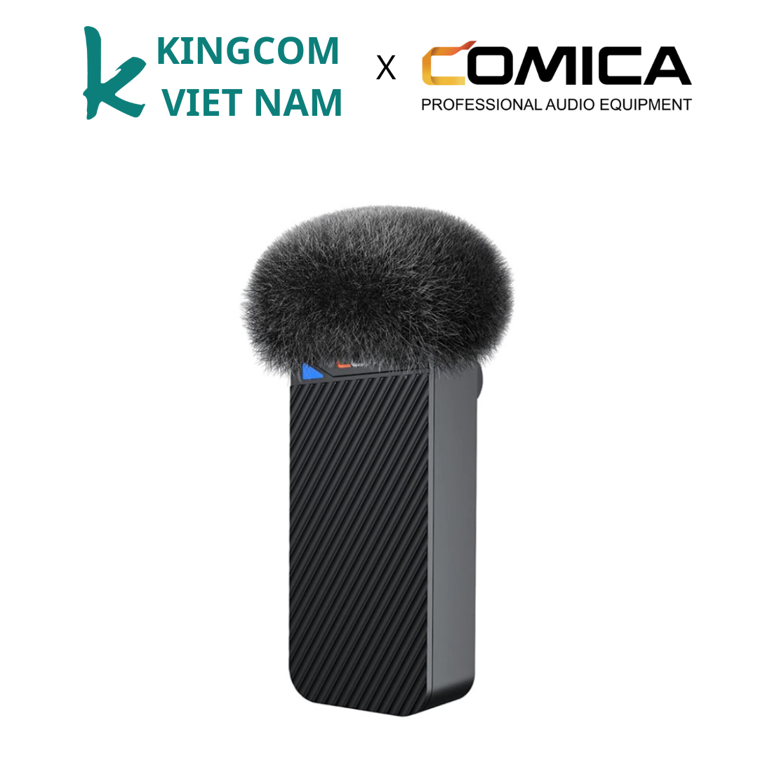 COMICA VIMO C1/C2/C3 - Mic Thu Âm Không Dây Cổng 3.5mm Cho Điện Thoại & Máy Ảnh - Hàng Chính Hãng/ Bảo Hành 12 Tháng