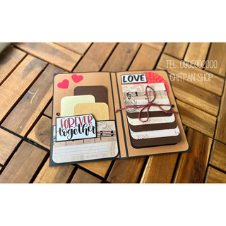 (Free in ảnh) Thiệp dán ảnh handmade