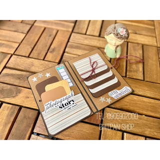 (Free in ảnh) Thiệp dán ảnh handmade