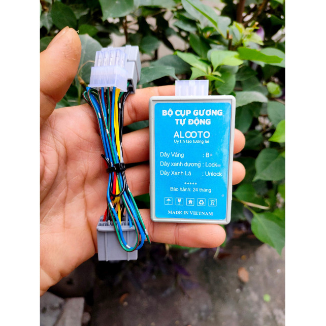 Tự Động Gập Gương Khi Khóa Cửa Xe Fortuner, Innova 2017 2018 2019 2020 2021