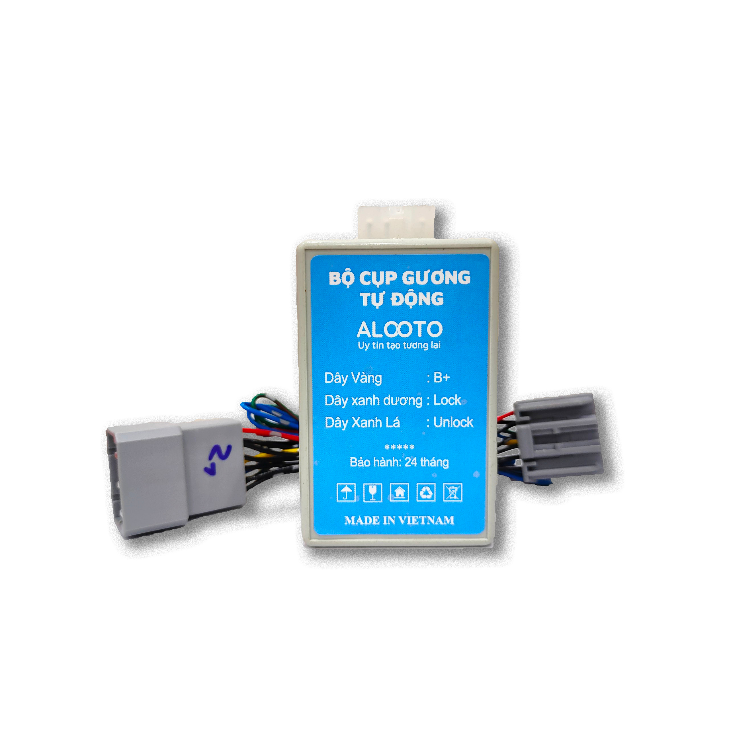 Tự Động Gập Gương Khi Khóa Cửa Xe Fortuner, Innova 2017 2018 2019 2020 2021