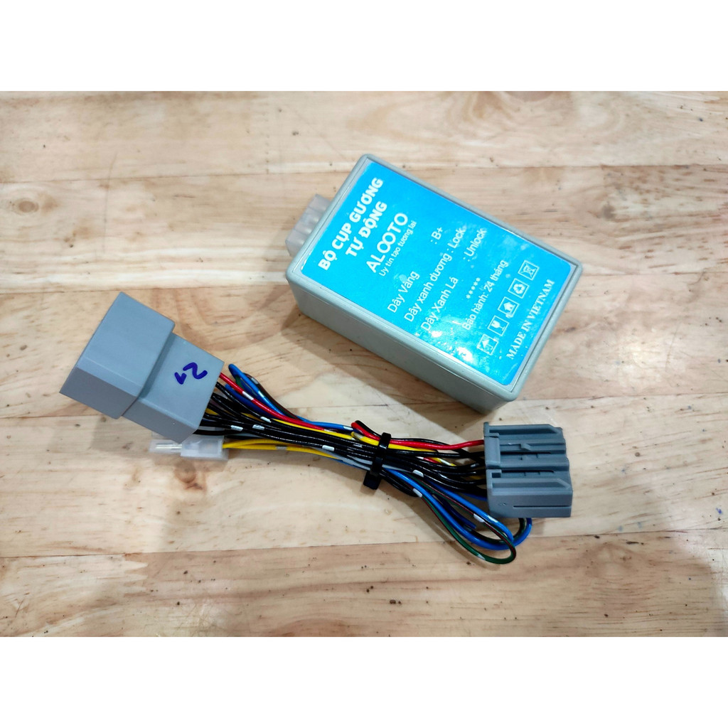 Tự Động Gập Gương Khi Khóa Cửa Xe Fortuner, Innova 2017 2018 2019 2020 2021