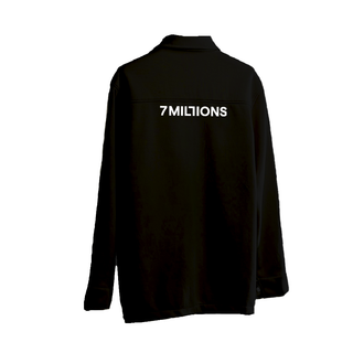 Áo Khoác Basic Jacket Vải Dạ Unisex Oversized 7MILLIONS (Đen & Xám Xanh) - Tặng Kèm Box