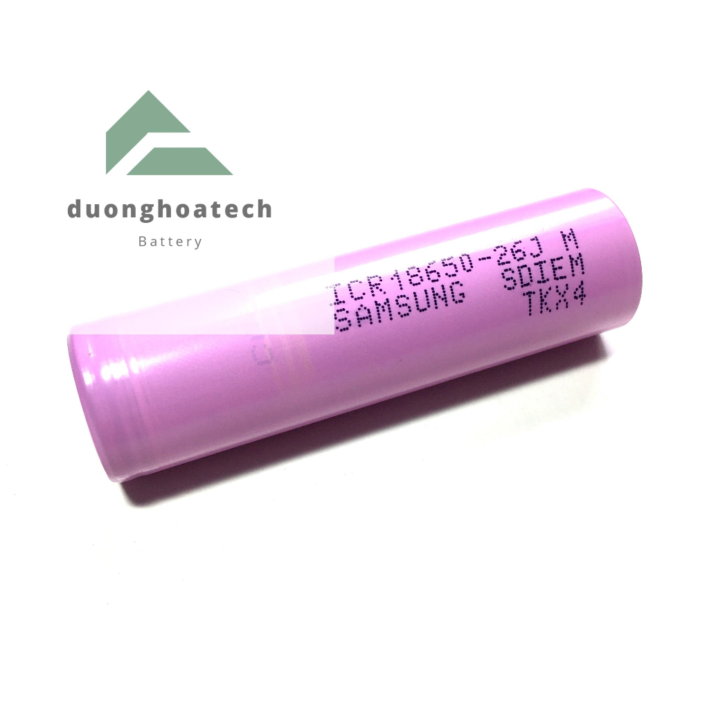 Cell Pin 18650 Samsung ICR18650 26JM 3.7V 2600mAh Dòng Xả 10A