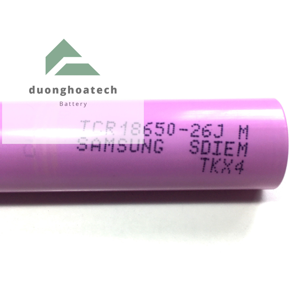 Cell Pin 18650 Samsung ICR18650 26JM 3.7V 2600mAh Dòng Xả 10A