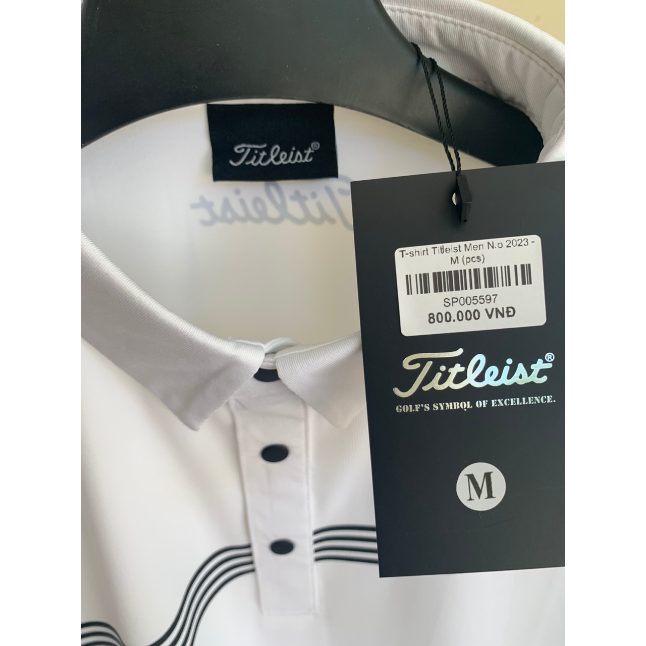 Áo golf nam Titleist hàng VNXK -