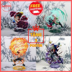 Mô hình One Piece 3D bằng nhựa Mica cao cấp, dày dặn, sắc nét, trạng thái chiến đấu cực ngầu