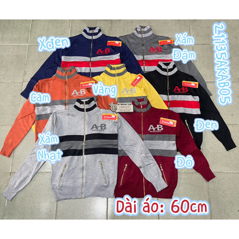 ÁO KHOÁC LEN TÚI DÂY KÉO CỔ CAO