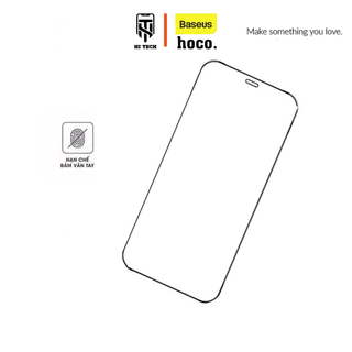 Cường lực hoco g12 độ cứng 9h, chống vân tay, chống trầy xước cho táo 12/12pro.