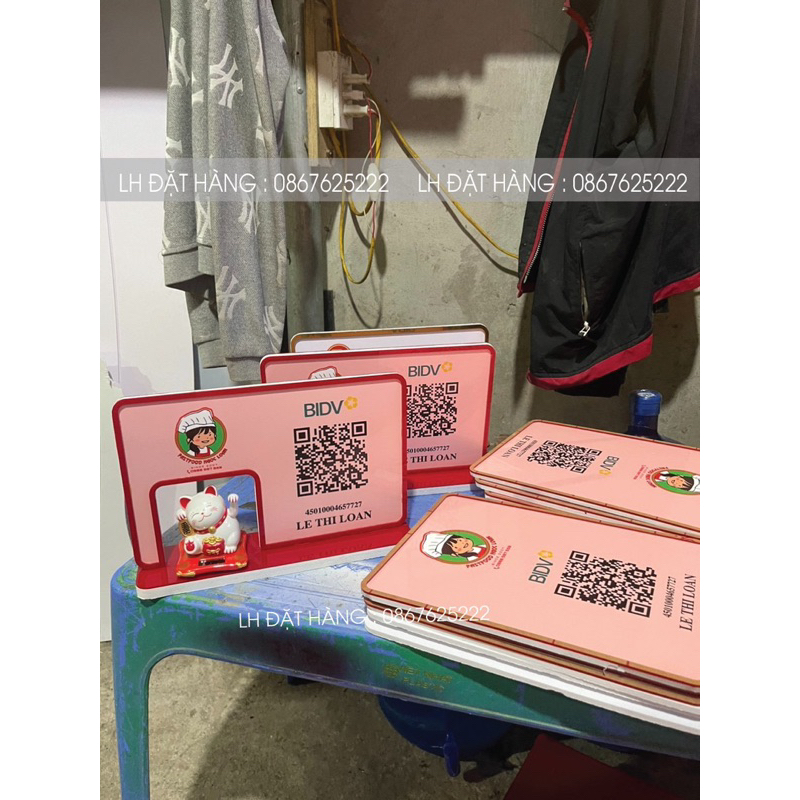 biển maz qr mèo thần tài