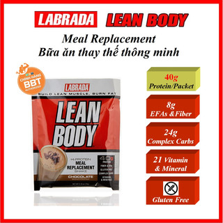 Set 05 gói Lean Body - Gói bữa ăn thay thế tiện lợi, bổ sung Protein, Multivitamin, chất béo, dinh dưỡng đầy đủ