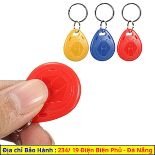 Thẻ Từ Trắng ID T5577 125Khz, Thẻ Móc khoá RFID  IC/UID 13.56Mhz đà nẵng