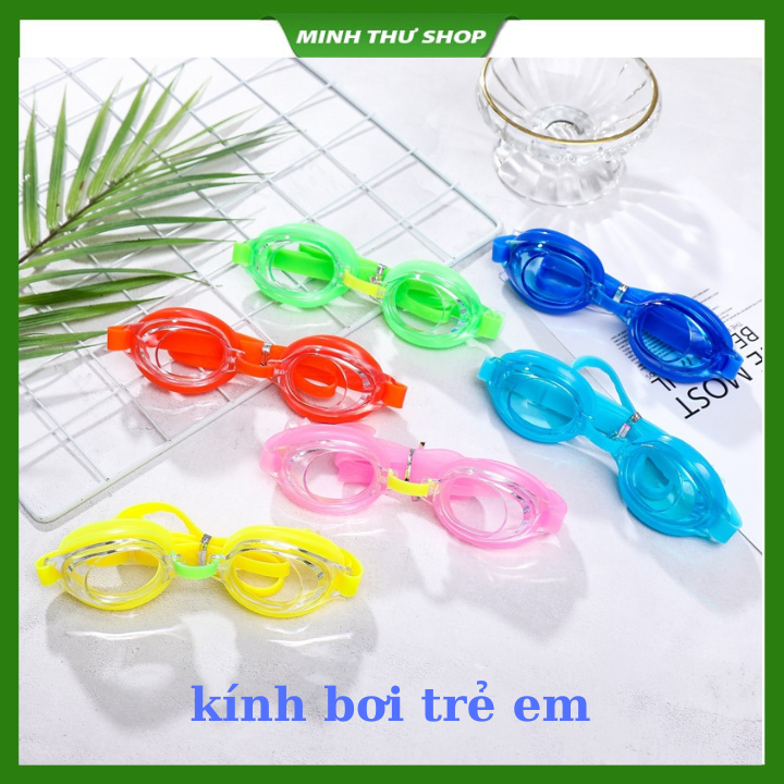 Kính bơi trẻ em với mắt kính cản tia UV POPO cho bé từ 3 tuổi bơi lội an toàn