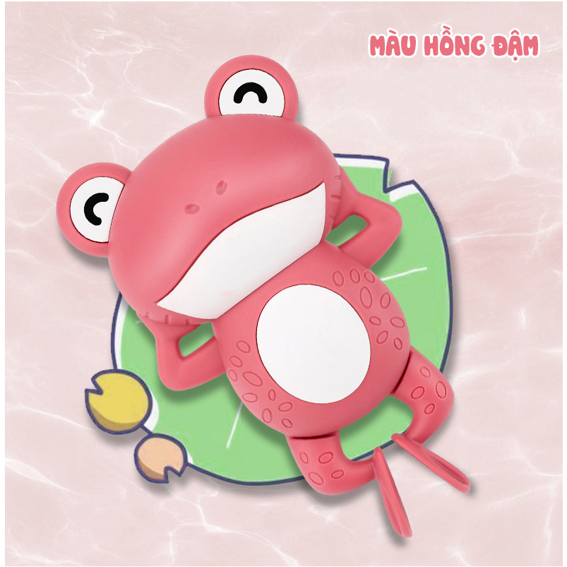 Đồ chơi nhà tắm COMBO 3 con ếch thả nước chạy bằng cót cho bé