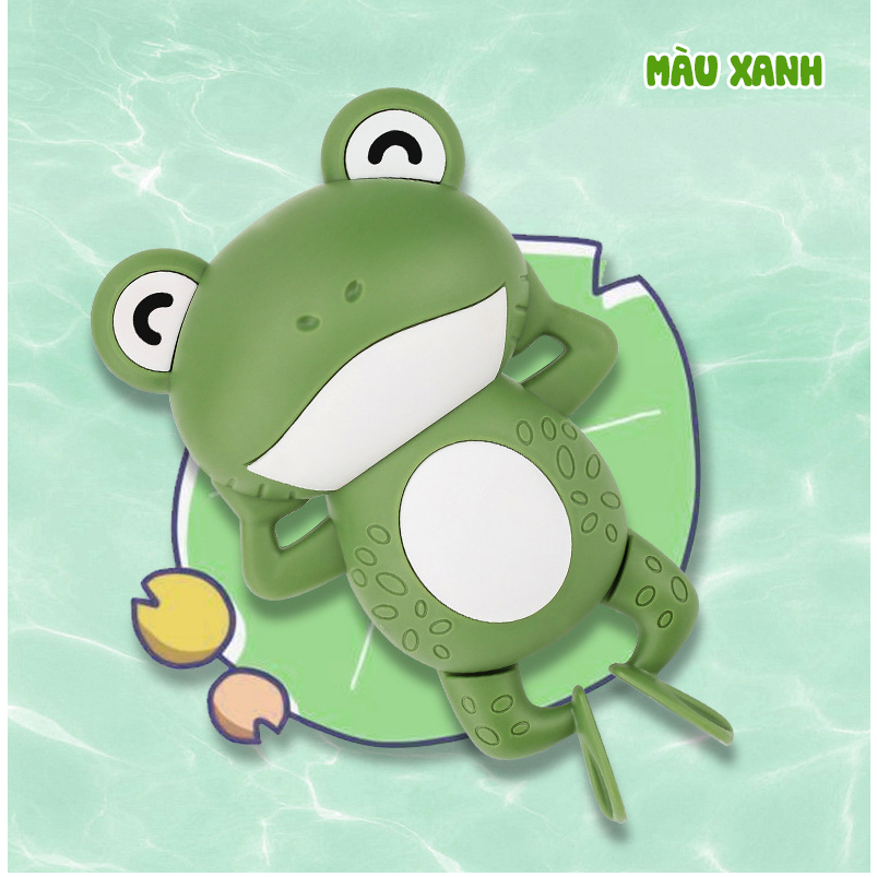 Đồ chơi nhà tắm COMBO 3 con ếch thả nước chạy bằng cót cho bé