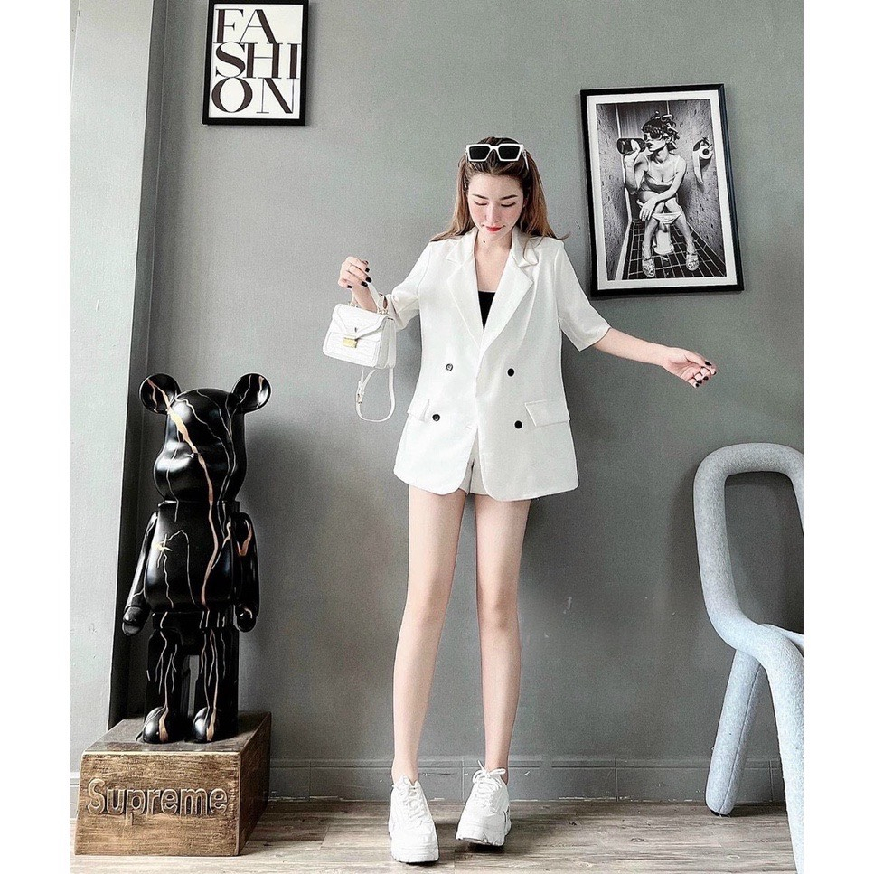 S121 - Set vest tay ngắn 3 món