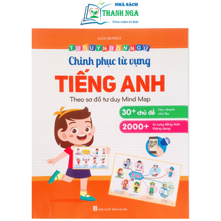Sách - Chinh Phục Từ Vựng Tiếng Anh - Theo Sơ Đồ Tư Duy Mind Map (Có file nghe đọc)