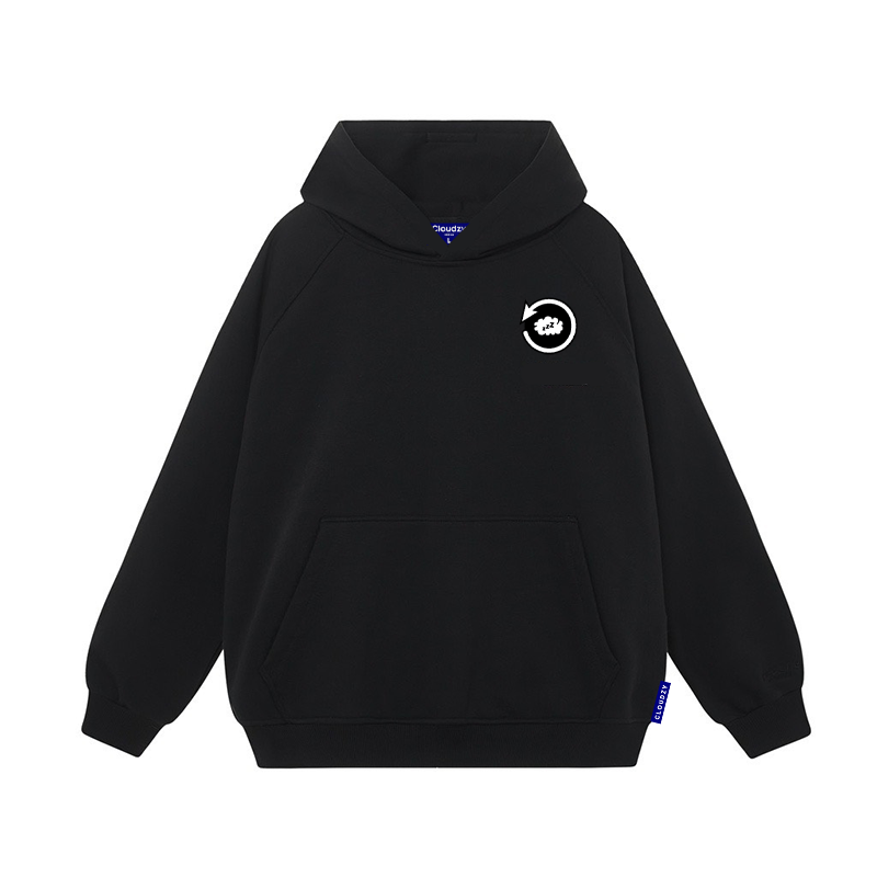 Áo khoác hoodie nam nữ local brand unisex cặp đôi nỉ ngoại cotton form rộng có mũ xám đen dày cute zip CLOUDZY REVERSED