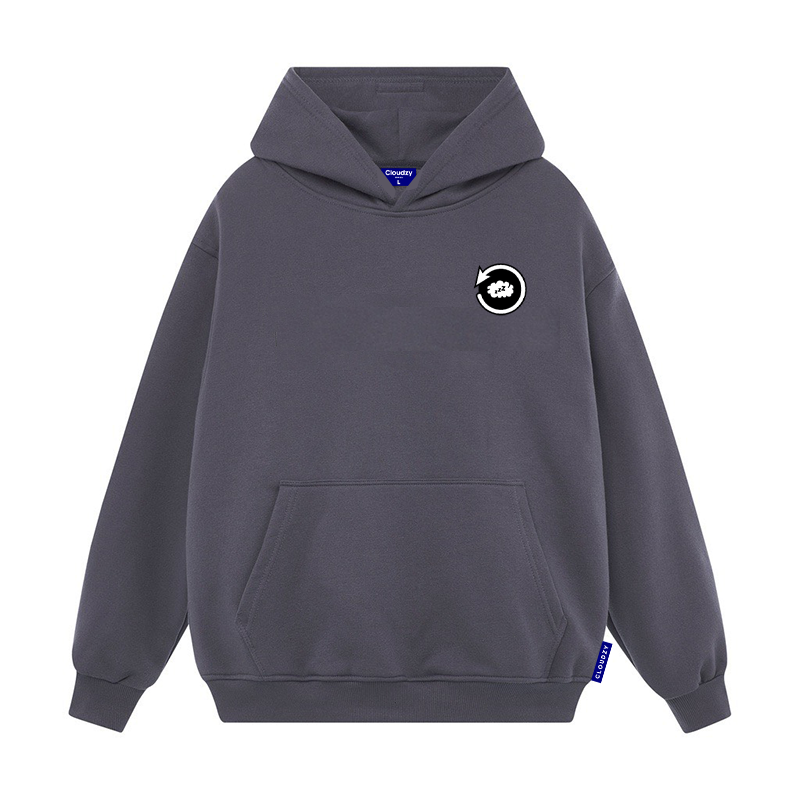 Áo khoác hoodie nam nữ local brand unisex cặp đôi nỉ ngoại cotton form rộng có mũ xám đen dày cute zip CLOUDZY REVERSED