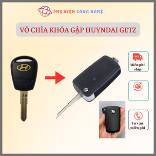 Vỏ chìa khóa gập Huyndai Getz