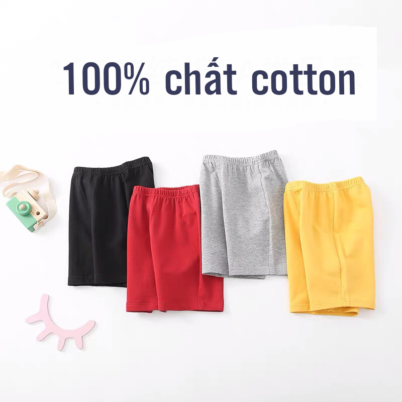 Quần đùi cho bé trai bé gái sơ sinh 1 2 3 4 5 6 7 tuổichất cotton thấm hút mồ hôi TÁNOSA
