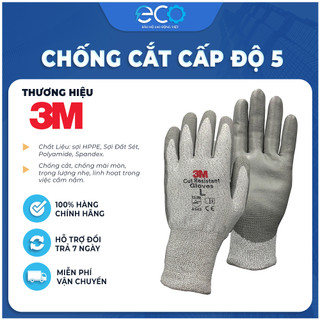 Găng tay chống cắt 3M cấp độ 5 chống mài mòn vật sắc nhọn chính hãng