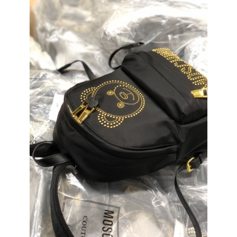 Balo MOCHINO Logo Gấu siêu xinh