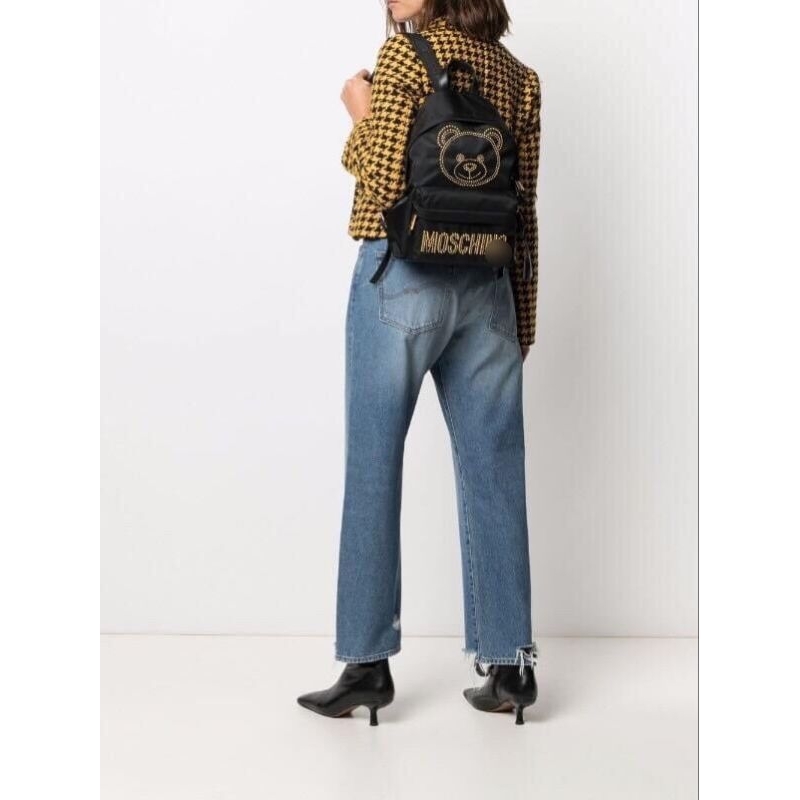 Balo MOCHINO Logo Gấu siêu xinh