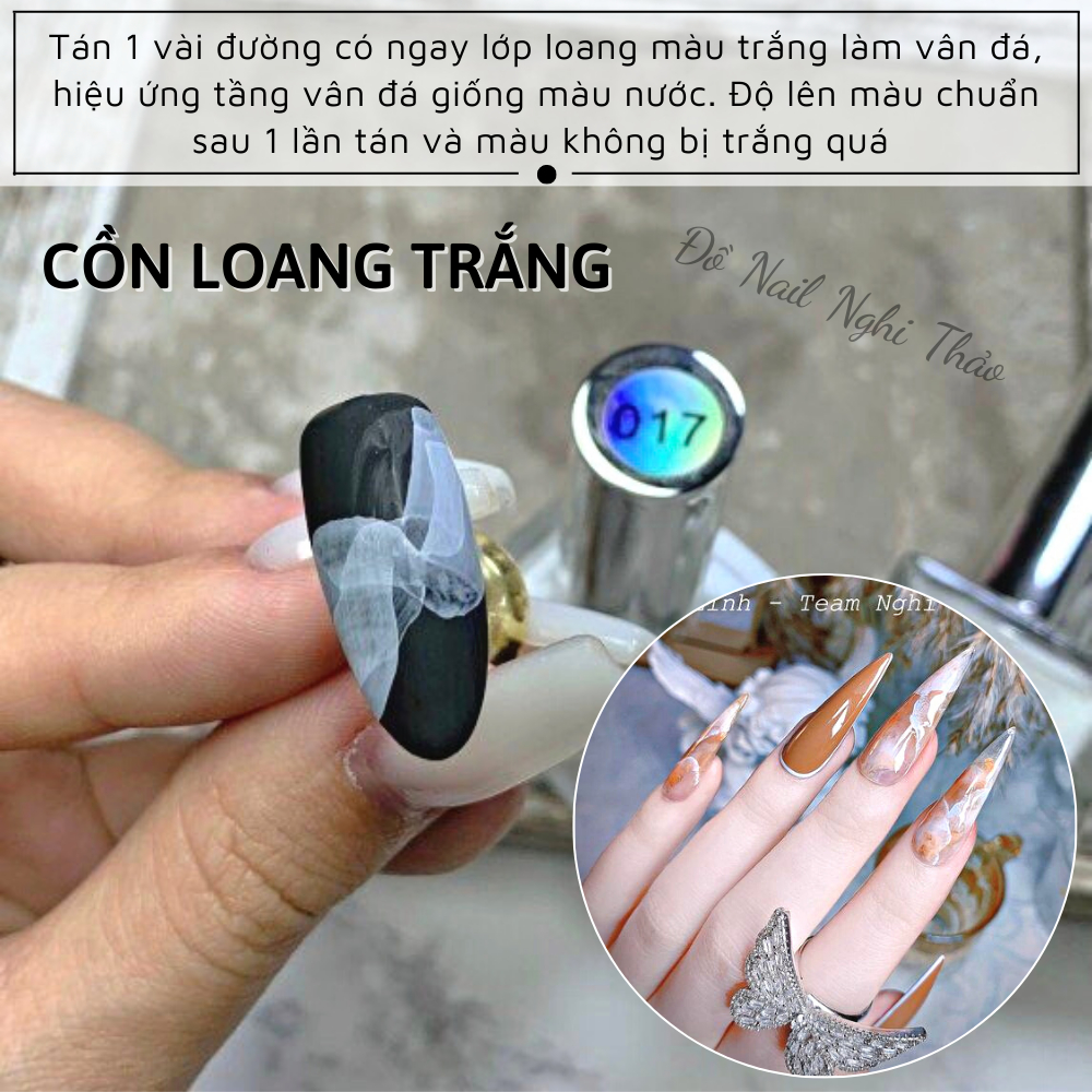 Cồn loang trắng Jeliva  15ml NGHI THẢO