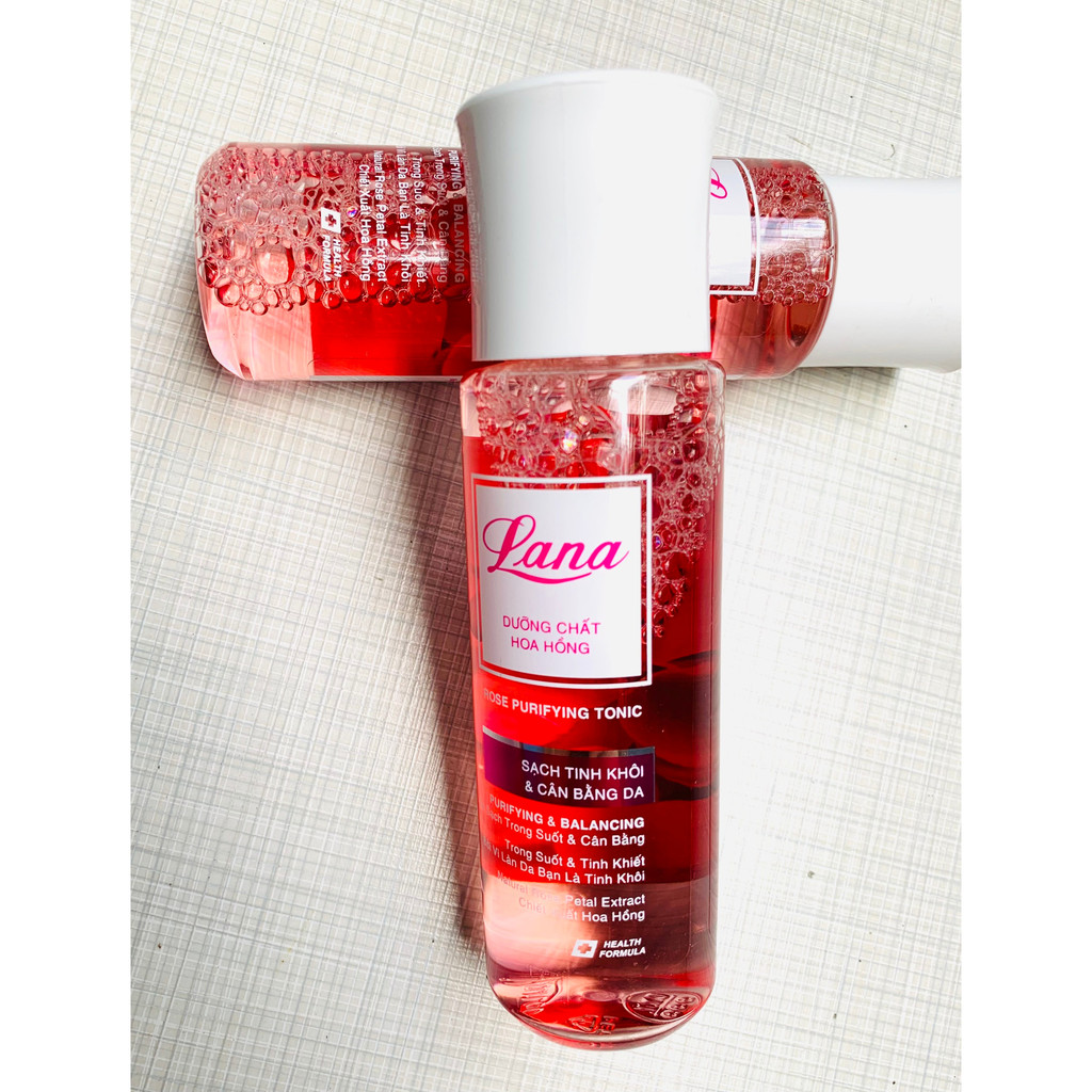 ( Chính hãng) Dưỡng chất hoa hồng Rose Tonic Lana 150ml