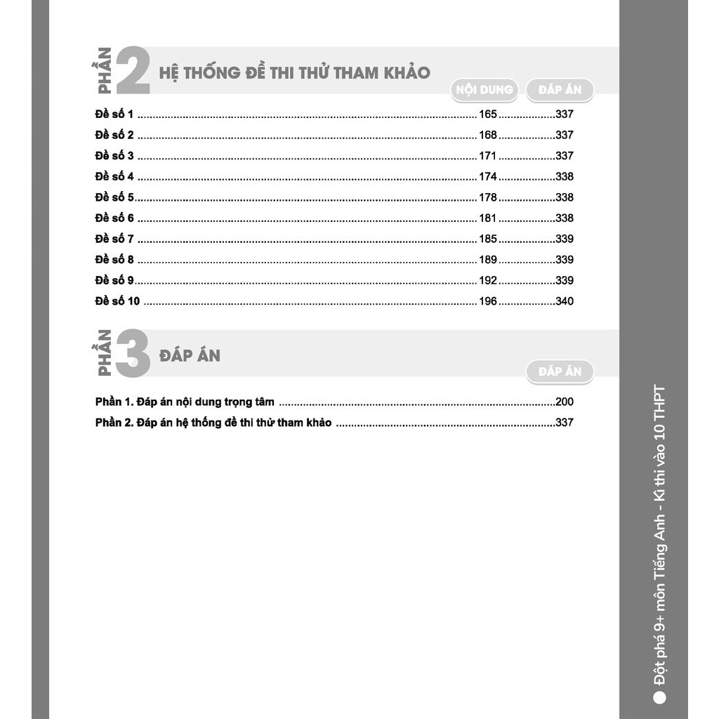 Sách - Đột Phá 9+ Kì Thi Vào Lớp 10 THPT Môn Tiếng Anh - Lớp 9 Ôn Thi Vào Lớp 10