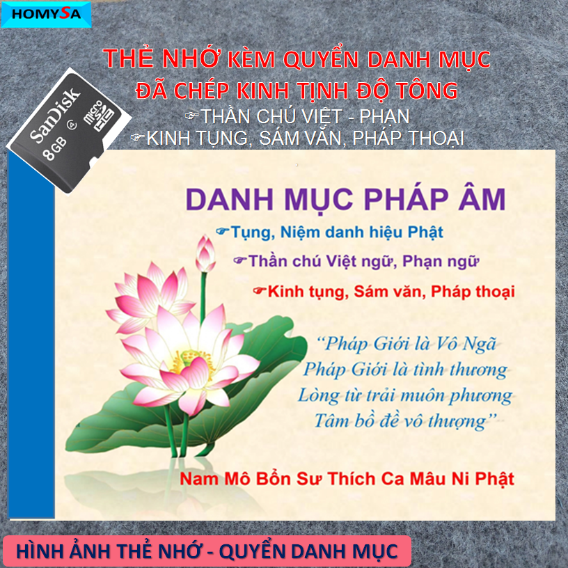 Thẻ nhớ 4g 8g 16g 32g - Chép kinh pháp theo yêu cầu- Có sẵn pháp TL Thích Thông Lạc, TT.Thích Chân Quang, Thầy Pháp Hòa