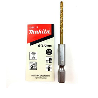 Mũi khoan sắt chuôi lục giác makita d-31114 d-31142 d-31186 d-31201