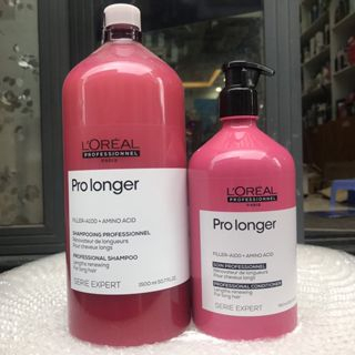 Dầu gội xả giảm gãy rụng, dưỡng dài và dày tóc L'Oréal Serie Expert Pro Longer 1500ml/750ml ..0385669939 giảm gãy rụng