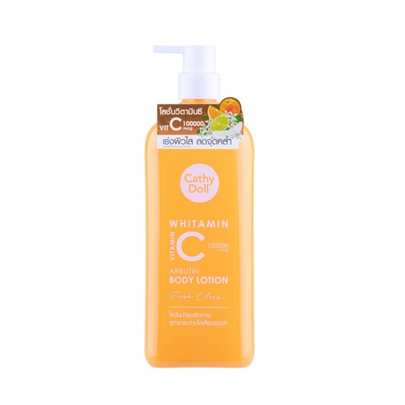 SỮA DƯỠNG THỂ TRẮNG DA CATHY DOLL VITAMIN C ARBUTIN BODY LOTION FRESH CITRUS - 15683 Thương hiệu: OEM