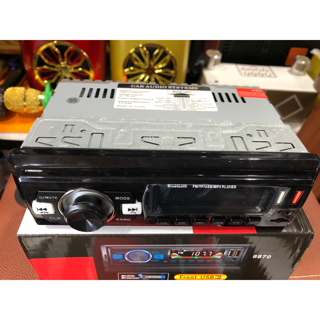Đầu Mp3 Mode 8870 4.1 inch Car DVD video Player 12V-Đài phát thanh đa phương tiện cho xe ô tô
