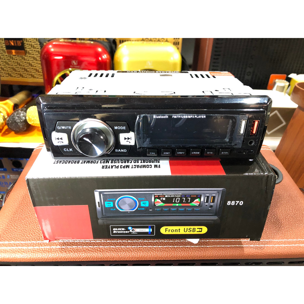 Đầu Mp3 Mode 8870 4.1 inch Car DVD video Player 12V-Đài phát thanh đa phương tiện cho xe ô tô