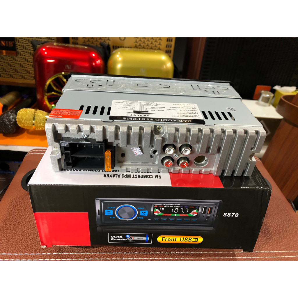 Đầu Mp3 Mode 8870 4.1 inch Car DVD video Player 12V-Đài phát thanh đa phương tiện cho xe ô tô